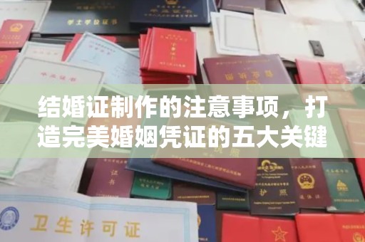 常宁结婚证制作的注意事项，打造完美婚姻凭证的五大关键点