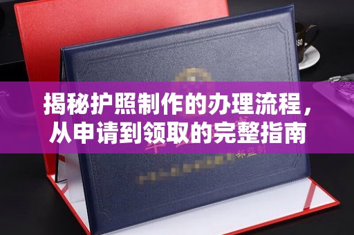 常宁揭秘护照制作的办理流程，从申请到领取的完整指南