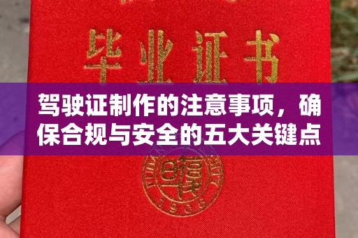 常宁驾驶证制作的注意事项，确保合规与安全的五大关键点